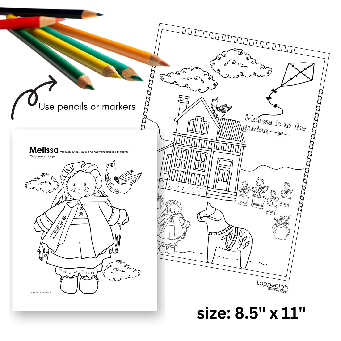 A Lappentot Coloring Book