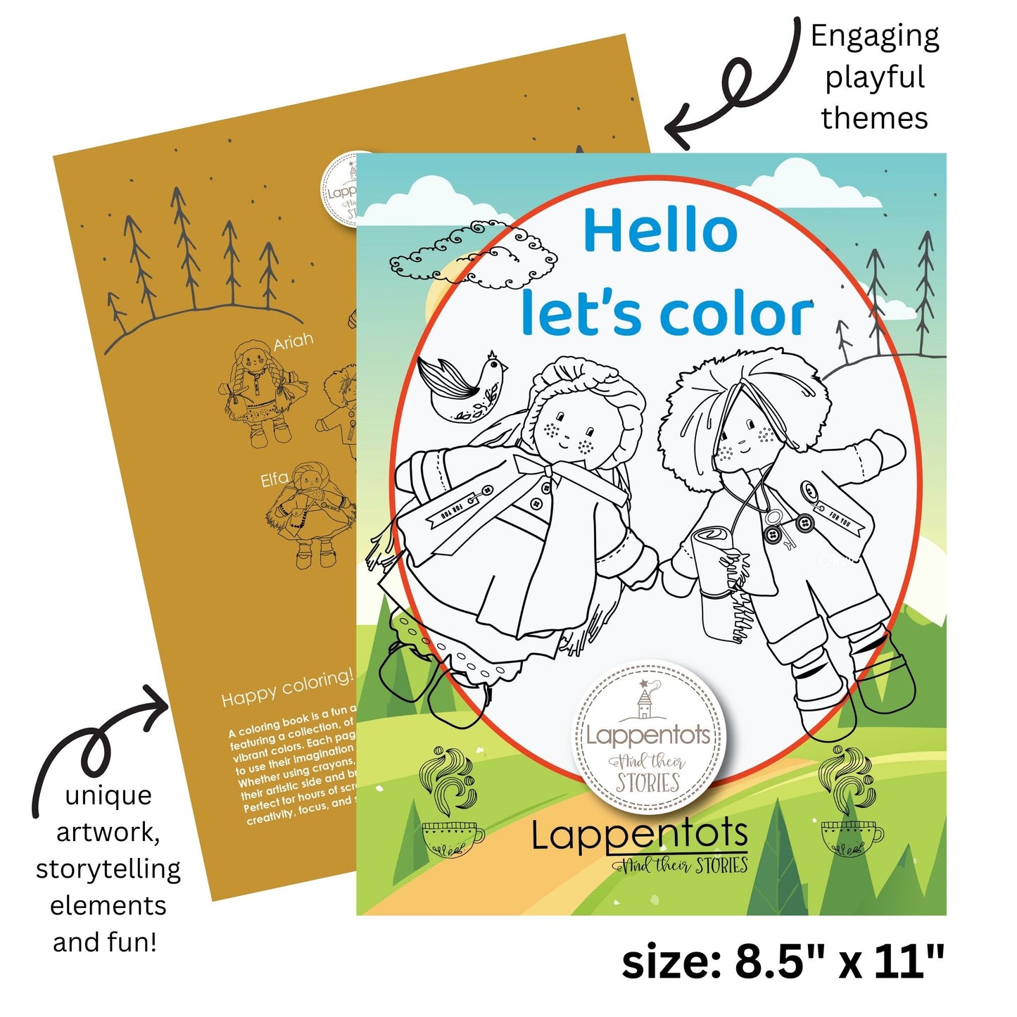 A Lappentot Coloring Book