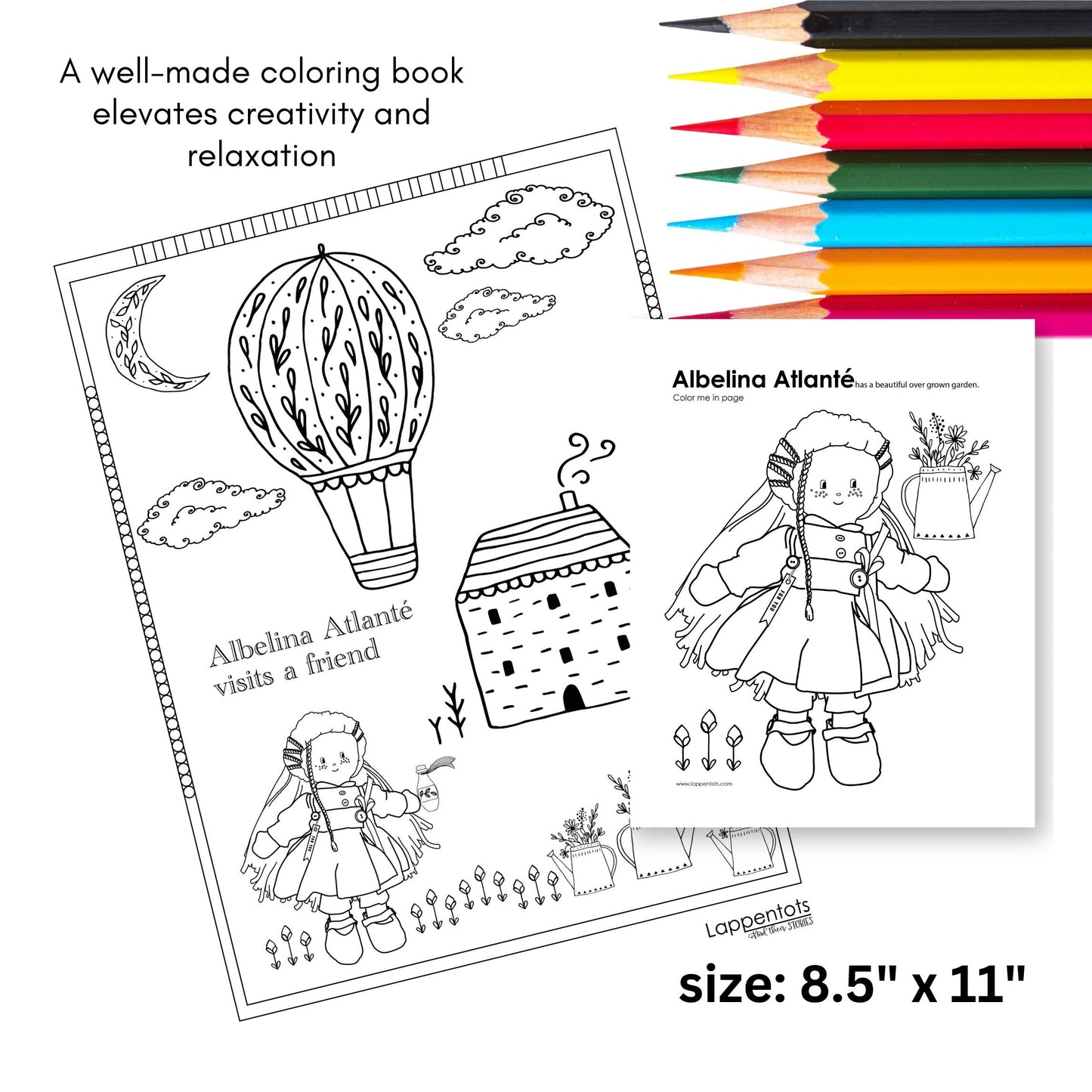 A Lappentot Coloring Book