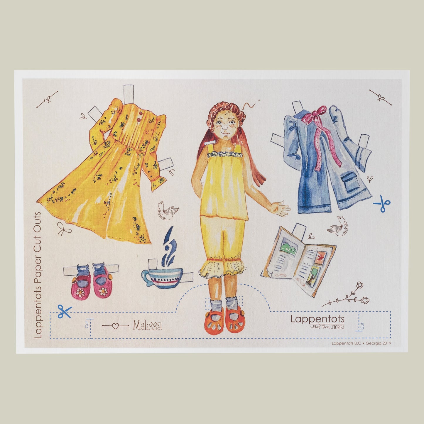 Melissa Paper Cut-Out