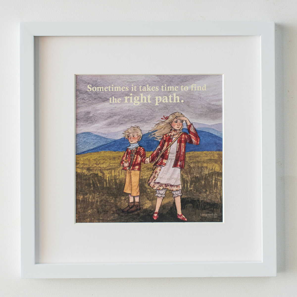 Elfa and Holger's Framed Print