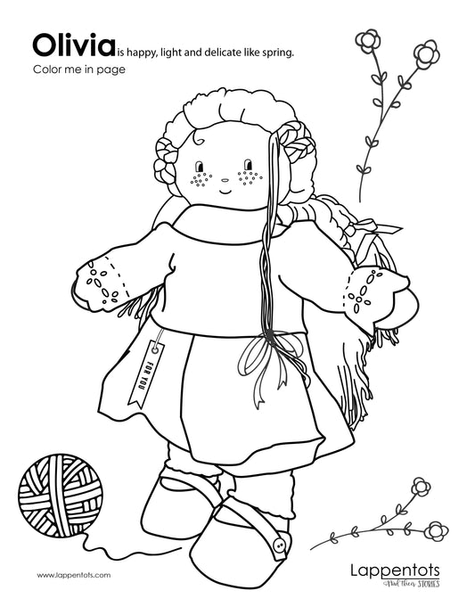 Olivia Color Me In